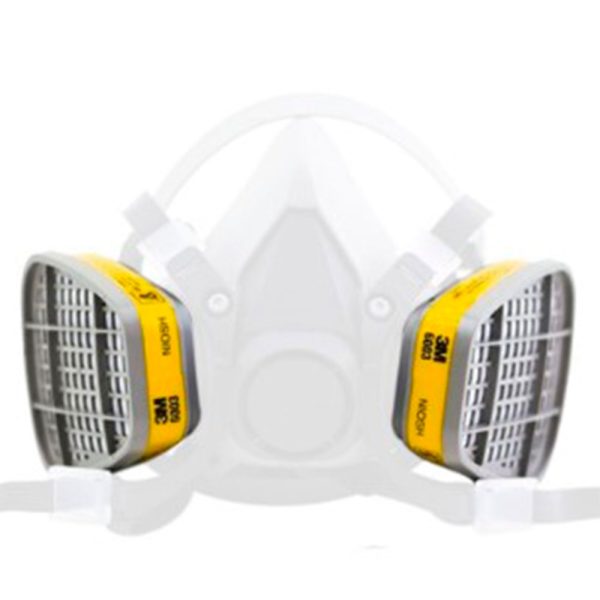Cartucho para Vapores Orgánicos y Gases Ácidos 3M™ 6003 - Imagen 3