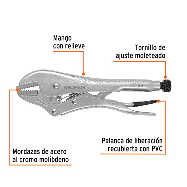 Hombresolo recto 10" TRUPER 17424 - Imagen 2