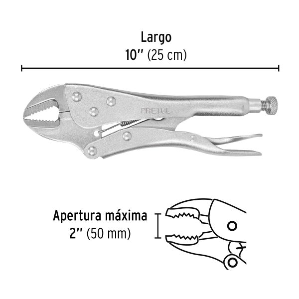 Hombresolo recto 10" PRETUL 22707 - Imagen 3