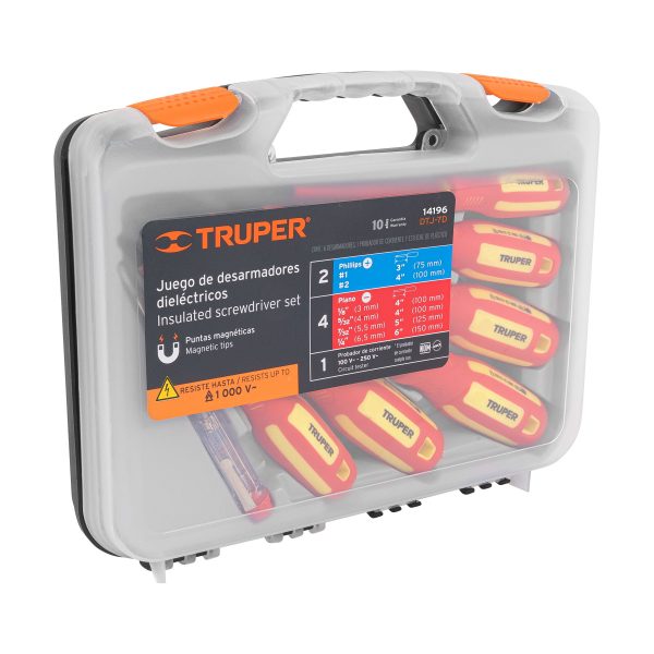 Juego destornillador dielectricos TRUPER 14196 - Imagen 3