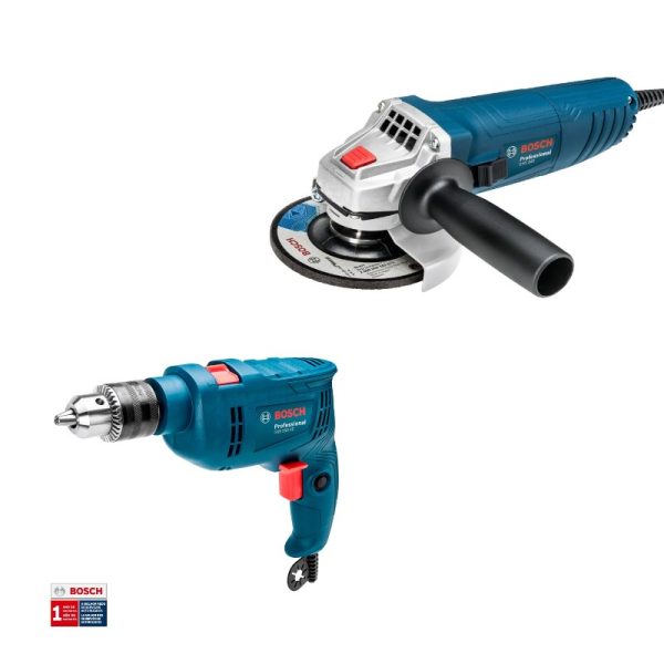 Kit taladro 1/2" perc GSB550RE + pulid 4-1/2" GWS850 BOSCH