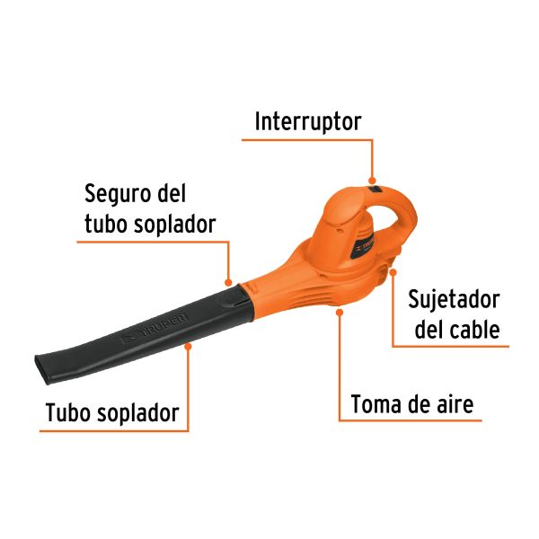 Sopladora elect p/jardin 960w TRUPER 18145 - Imagen 3