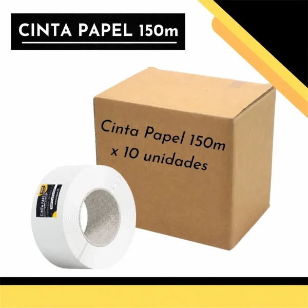 Cinta papel para drywall 2 pulgadas x 150 m