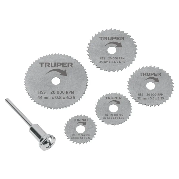 Minidiscos sierra TRUPER 102328