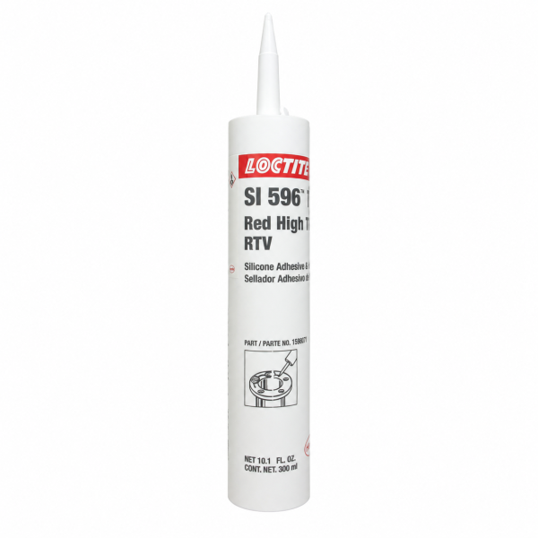 Silicona roja LOCTITE SI 596 alta temperatura RTV 300 ml
