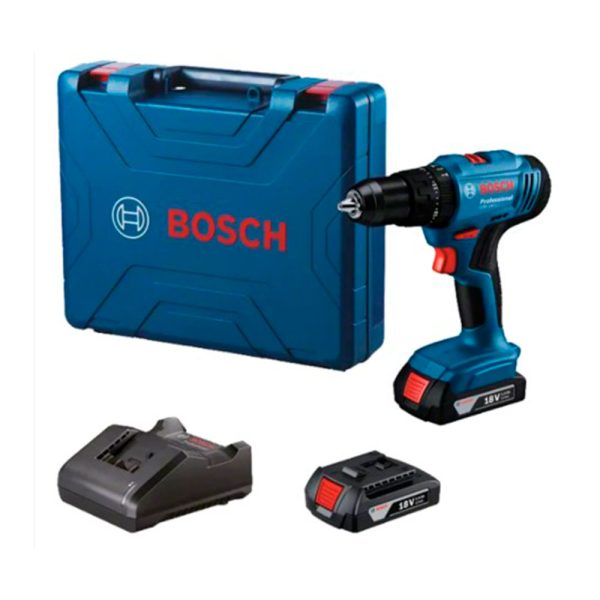 Taladro 1/2" BOSCH percutor inhal 18v+1bat kit GSB183-LI