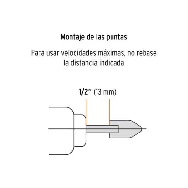 Punta montada uso general jgo 7pz Truper 12446 - Imagen 3